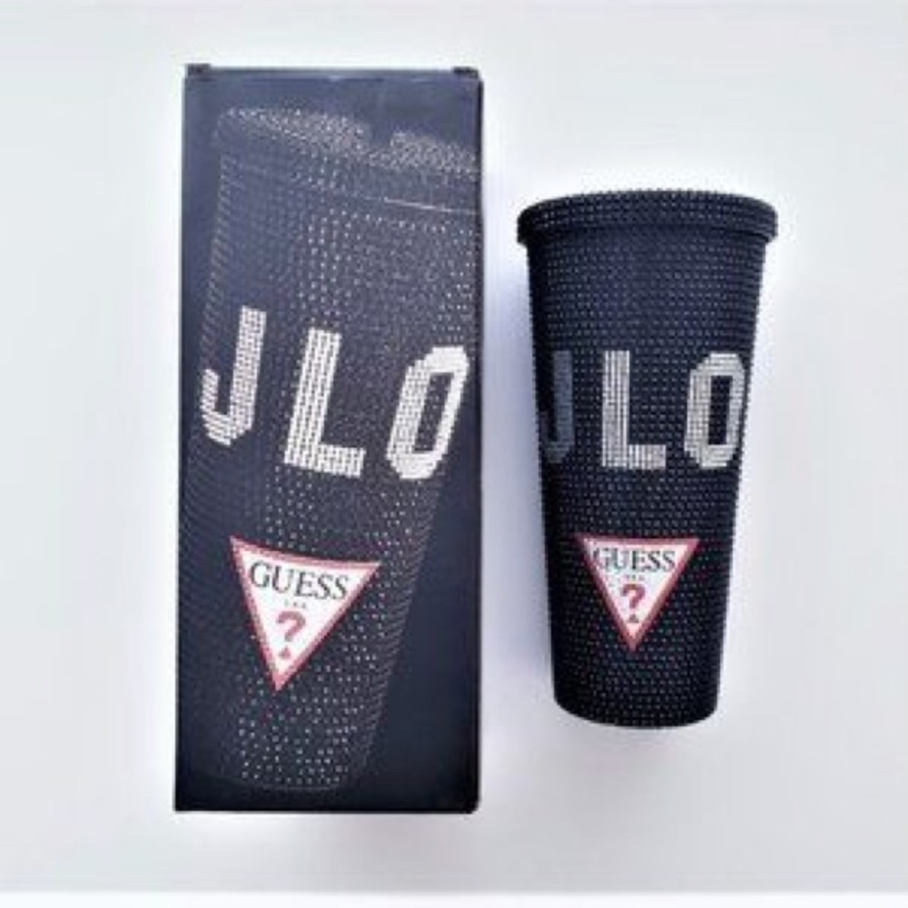 GUESS BLINGED JENNIFER LOPEZ 20oz TUMBLER!